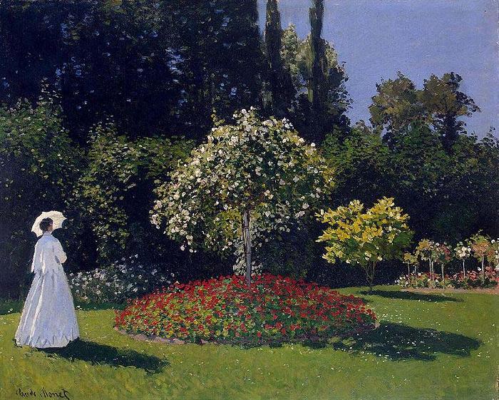 Claude Monet Woman in a Garden